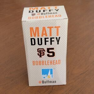 2016 San Francisco Matt Duffy " Duffman " Bobblehead New In Box Stadium Giveaway